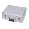 Hard case Roadinger 30122056 Silver for Records 425x380x175mm