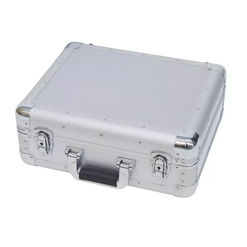Hard case Roadinger 30122056 Silver for Records 425x380x175mm