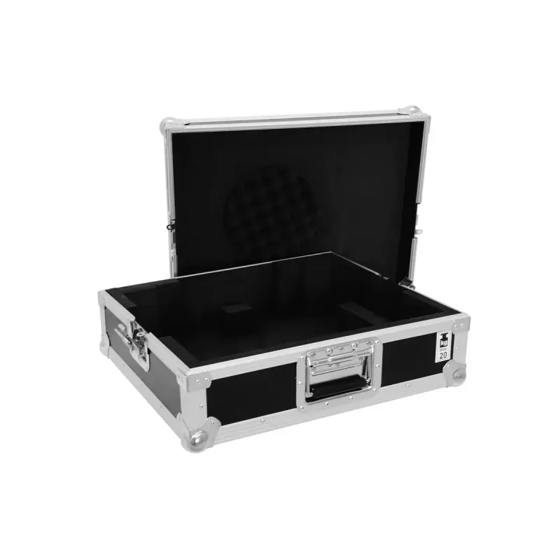 Hard case Roadinger 30123310 for Turntable Plywood Black Silver