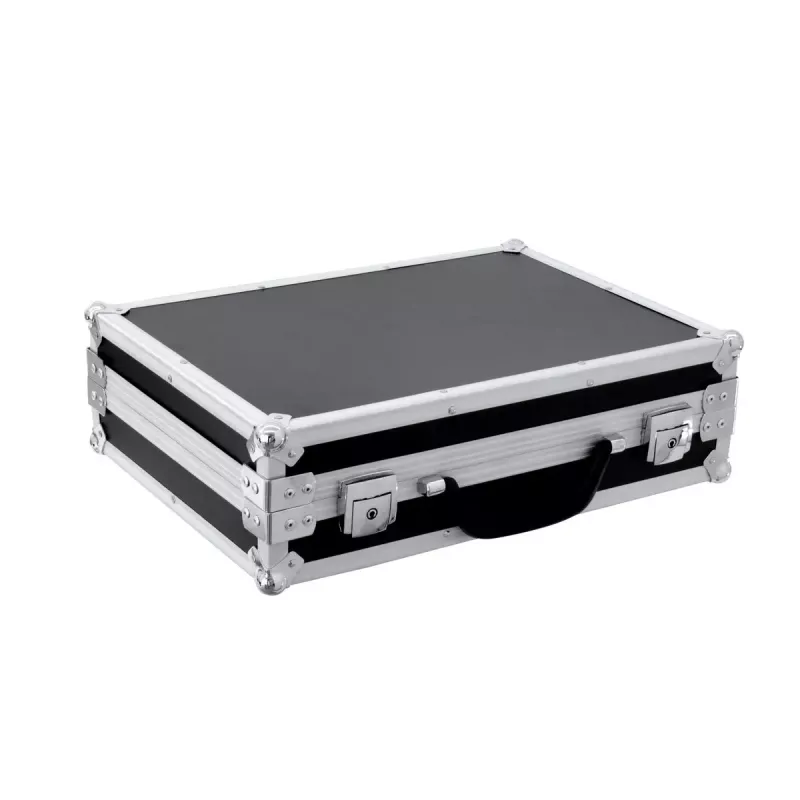 Briefcase Roadinger 30126012 Plywood Black Silver 3 kg