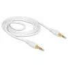 Audio Cable DeLOCK 85548 1m 3.5mm White