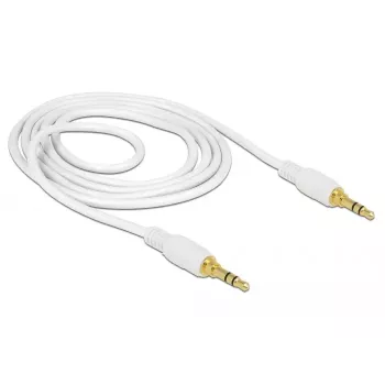 Audio Cable DeLOCK 85548 1m 3.5mm White