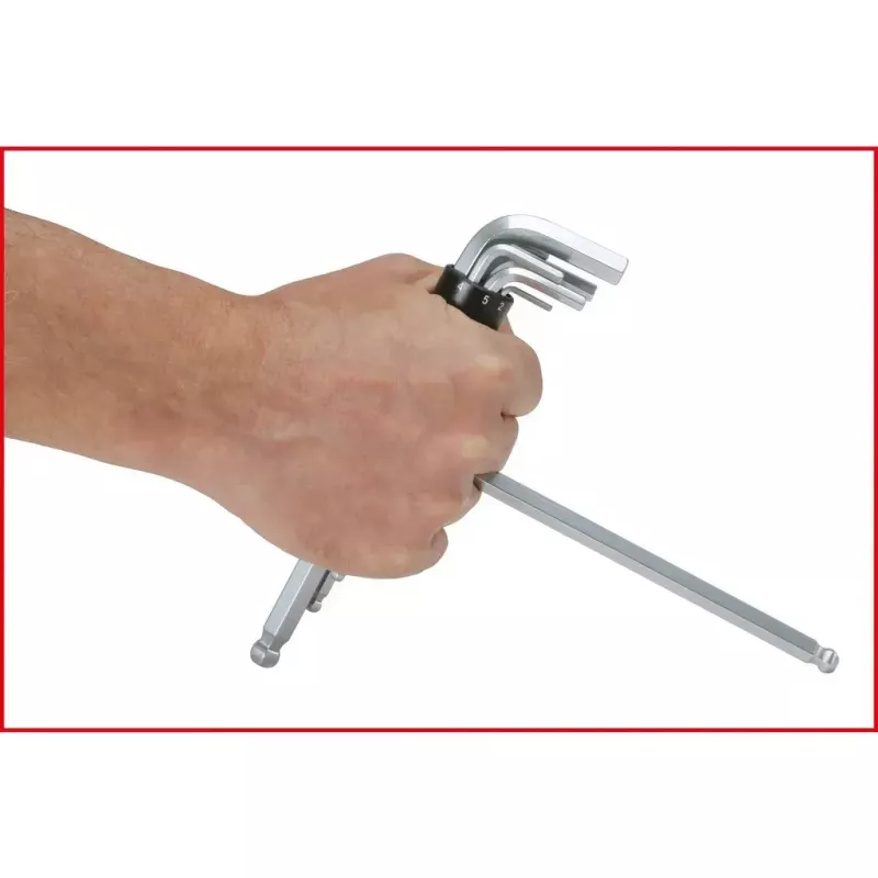 L-shaped hex key KS Tools 151.2100 Metric 8 pc(s)