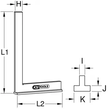 Square KS Tools 300.0274 Weight 620 g