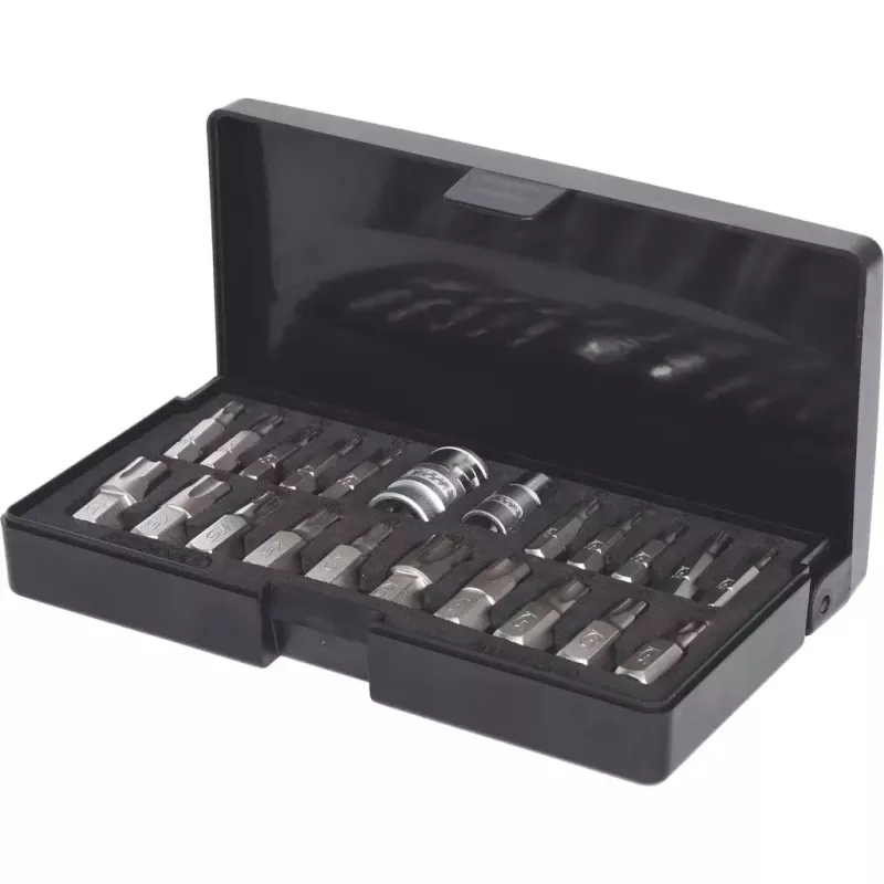 Socket set KS Tools 911.3120 — 22 steel sockets, 432 g