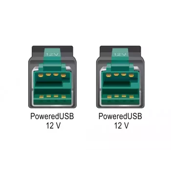 Power Cable DeLOCK 85492 1m PoweredUSB