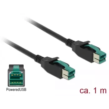 Power Cable DeLOCK 85492 1m PoweredUSB