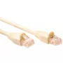 ACT Ivory 7 meter U/UTP CAT5E patch cable snagless with RJ45 connectors