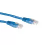 ACT Blue 1.5 meter U/UTP CAT5E patch cable with RJ45 connectors