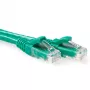 ACT Green 1 meter U/UTP CAT6 patch cable snagless with RJ45 connectors