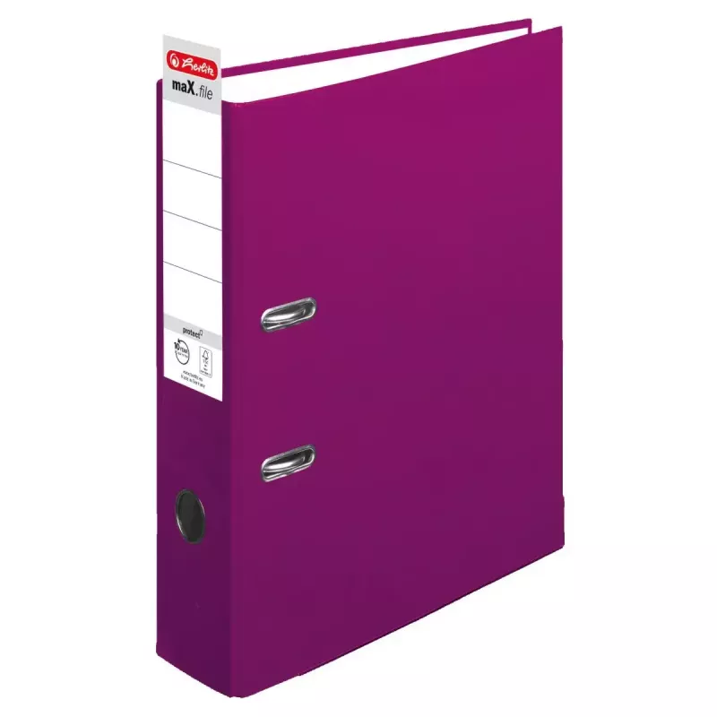 Herlitz maX.file ring binder A4 Violet D-ring storage 50011858