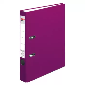 Herlitz maX.file ring binder A4 Purple Polypropylene FSC