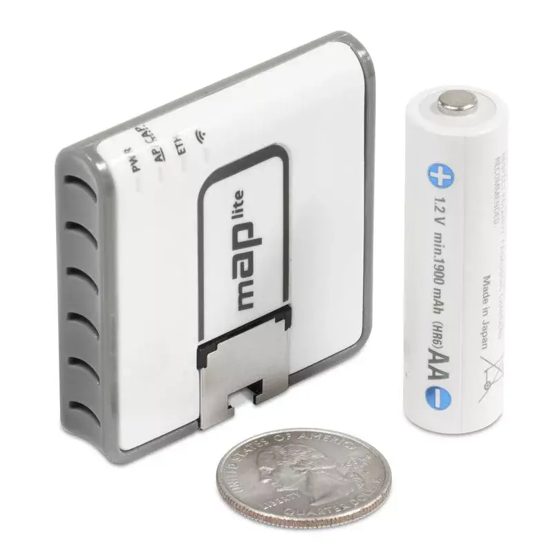Mikrotik mAP lite, RBMAPL-2ND, 2.4 GHz, PoE, 10/100 Mbit/s, White