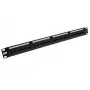 Patchpanel 24-ports unshielded CAT6 ACT PP1010