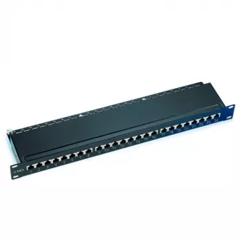 Patchpanel CAT6 shielded 24 ports with cover ACT PP1012