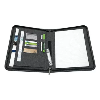 Personal organizer WEDO 58 352412 A4 polyester grey, 2-ring folder