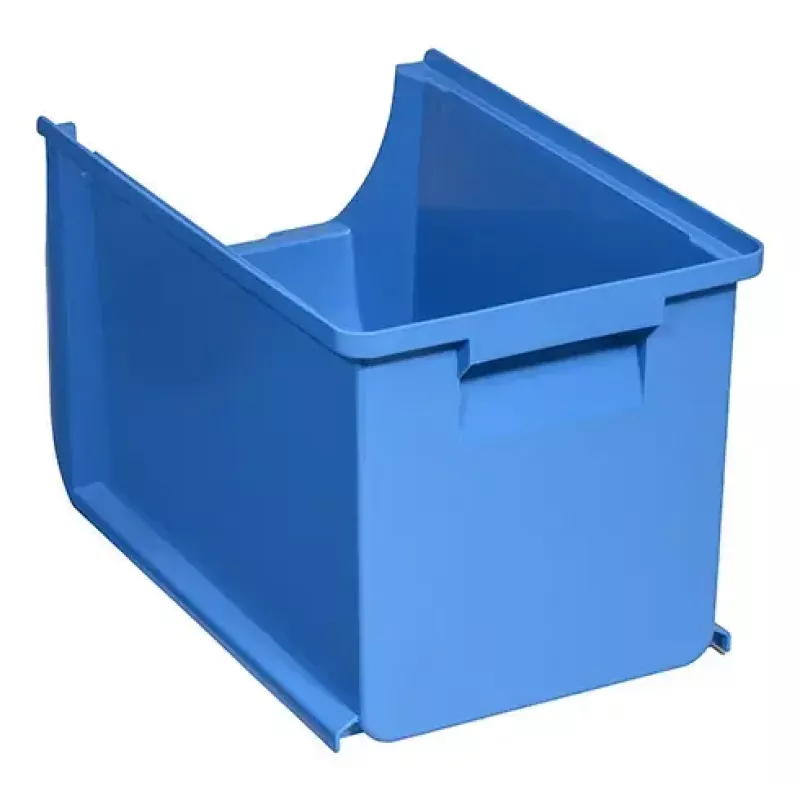 Small parts box Allit 456280 Polypropylene Blue 205x355x200 mm