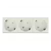 Socket outlet DELOCK 81323 CEE 7/3 3P+N+PE 250V 16A ABS White