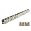 Splice Box Front Panel DeLOCK 19 inch 24 port LC Quad beige