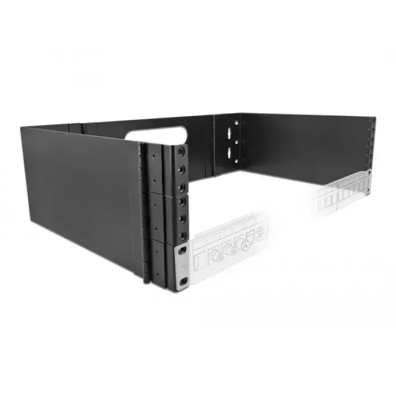Rack base DeLOCK 19 inch Wall Mount Rack 3U foldable black