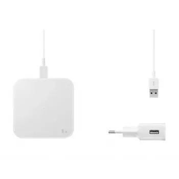 Samsung EP-P1300T Headphones, Mobile phone White Wireless charging Fast charging Indoor