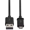 Hama 00200904 USB cable USB 2.0 0.9 m USB A Micro-USB B Black
