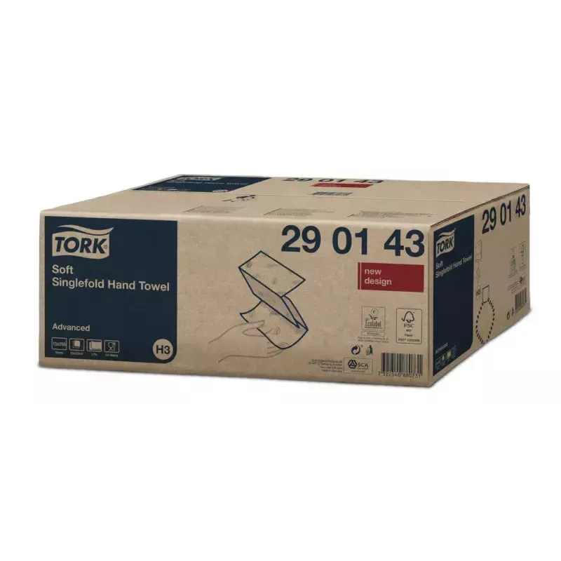 Paper Towels Tork 290143 250 Sheets White