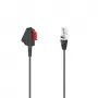 Hama 00201117 telephone cable 10 m Black