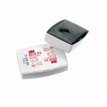 Particle Filter 3M 6035 P3R pack of 2 — replacement particulate filters for 3M gas and vapor respirators