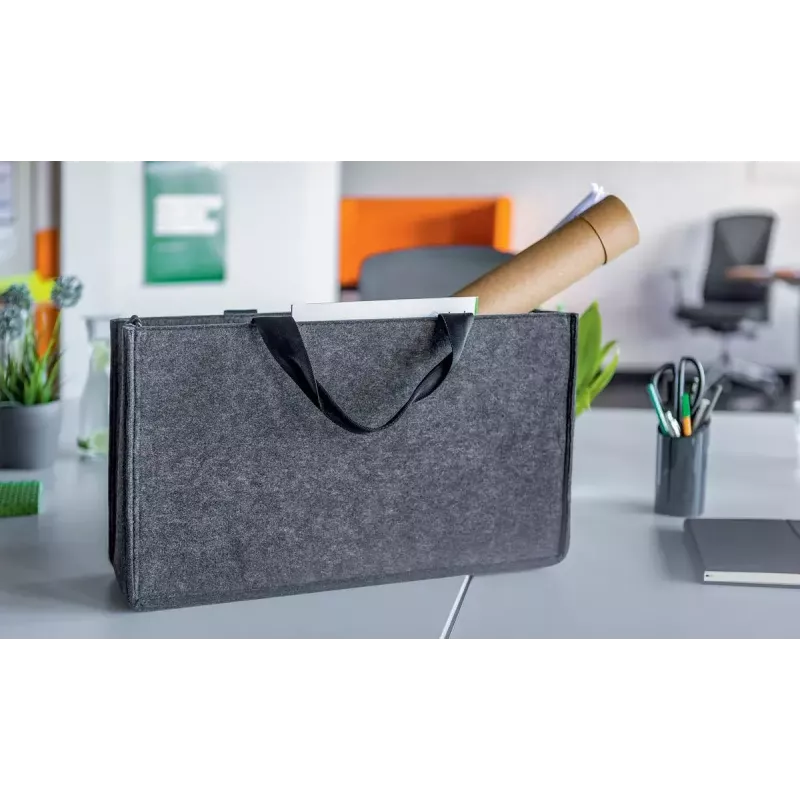 Shoulder bag Sigel BA411 Felt Grey Unisex Large