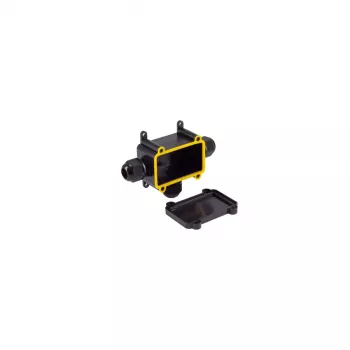Electrical junction box ShiverPeaks BS08-01051 IP68 Black ABS Plastic