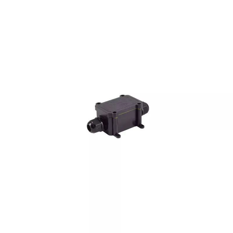 Electrical junction box ShiverPeaks BS08-01051 IP68 Black ABS Plastic