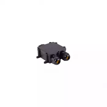 Electrical Junction Box ShiverPeaks BS08-01052 IP68 Black ABS Plastic