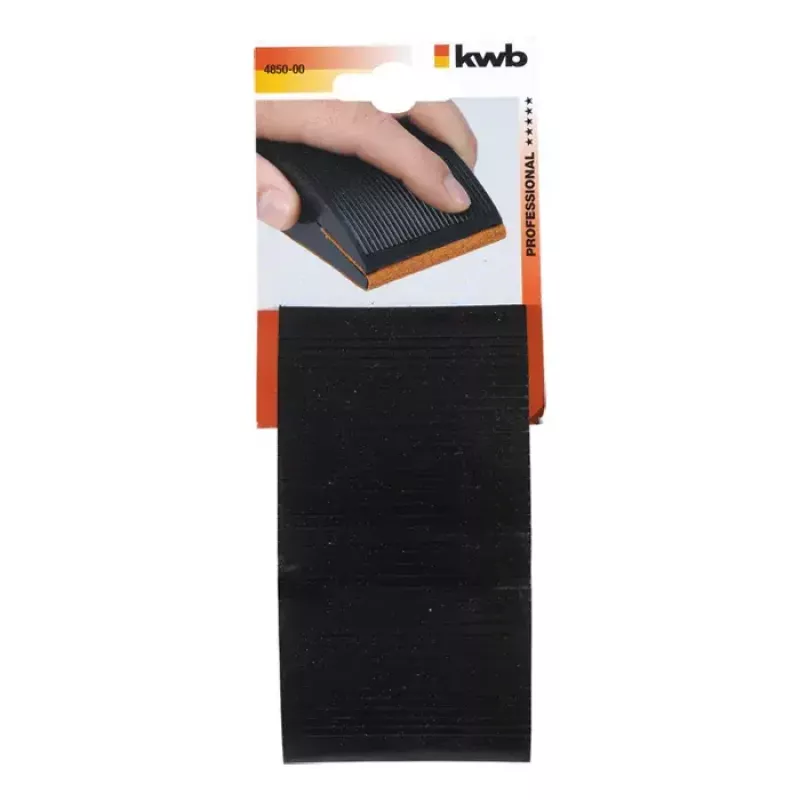 Sanding block KWB 485000 Flexible Black