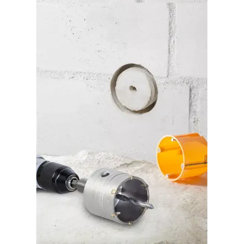 Core drill KWB 175180 Single 8 cm for Brick Concrete Marble Stone