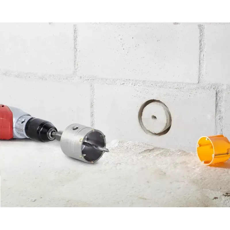Core drill KWB 175180 Single 8 cm for Brick Concrete Marble Stone