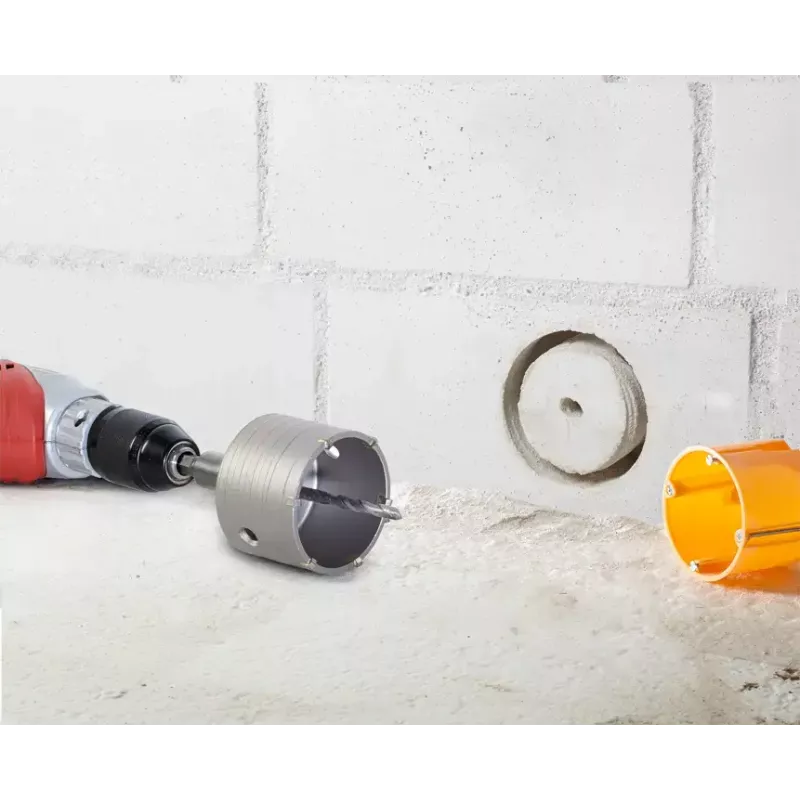 Core drill KWB 175180 Single 8 cm for Brick Concrete Marble Stone