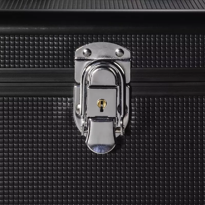 Hama 00181436 storage media case Microgroove record case Black