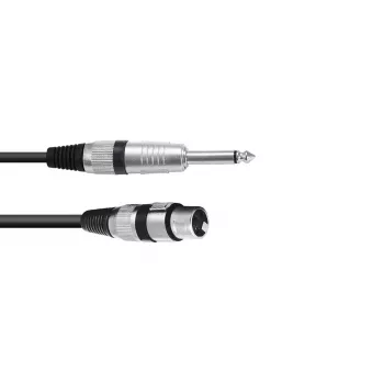Audio Cable XLR 3-pin Female to 6.35mm Male 0.9m Omnitronic 3022516L