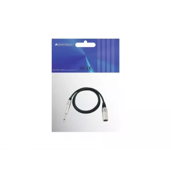 Audio Cable Omnitronic 3022519A 0.9m XLR 6.35mm Black