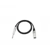 Audio Cable Omnitronic 3022519A 0.9m XLR 6.35mm Black