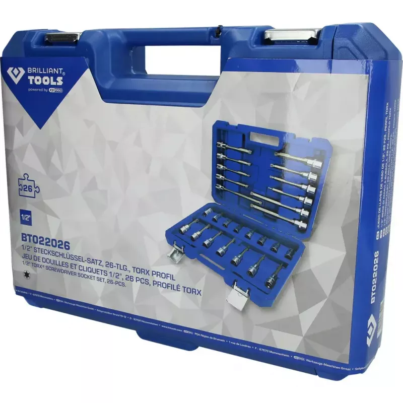 Socket set Brilliant Tools BT022026