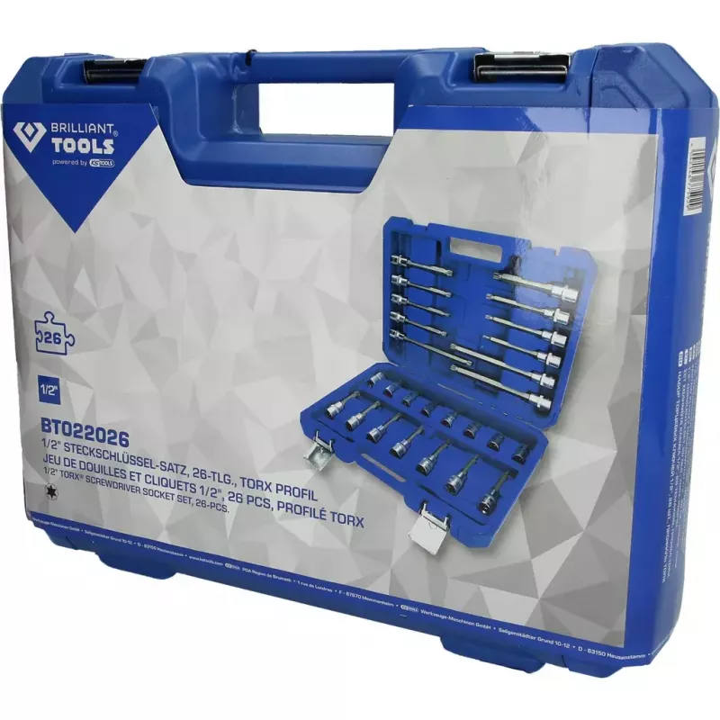 Socket set Brilliant Tools BT022026