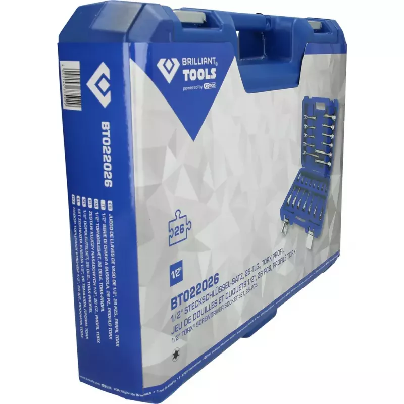 Socket set Brilliant Tools BT022026