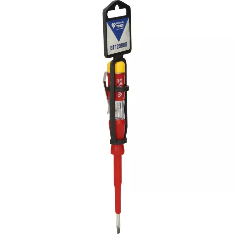 Voltage Tester Screwdriver Brilliant Tools BT120900
