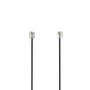 Hama 00201139 telephone cable 10 m Black
