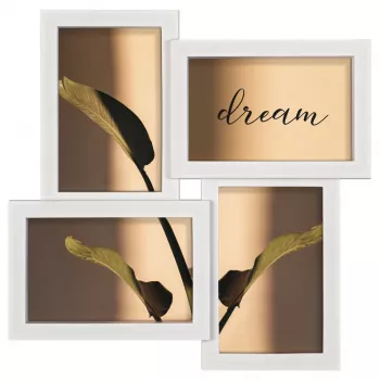 Multi picture frame Hama Visby White Plastic 1 pc
