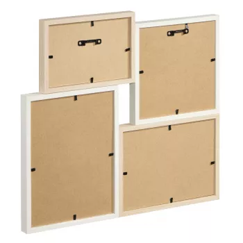 Multi picture frame Hama Kiruna Oak White MDF