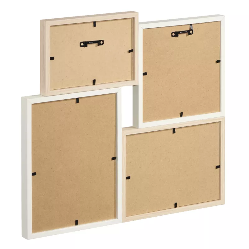 Multi picture frame Hama Kiruna Oak White MDF