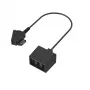 Hama 00201123 telephone cable Black